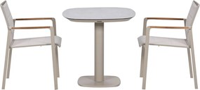 Taste by 4 Seasons Cortina tuinset 3-delig latte - Manolo 75x75 cm
