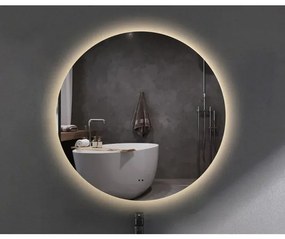 Adema Circle Badkamerspiegel - rond - diameter 100cm - indirecte LED verlichting - spiegelverwarming - infrarood schakelaar OUTLETSTORE SW3-100