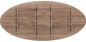 Goossens Excellent Eettafel Mente, Ovaal 280 x 130 cm