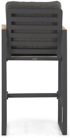 Barstoel Aluminium Grijs-antraciet Lifestyle Garden Furniture Faro