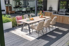 Garden Impressions Kalibo lounge dining stoel - donker grijs