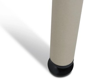 Tuinset 6 personen 240 cm Aluminium/rope Taupe Santika Furniture Santika