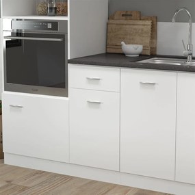 vidaXL Aanrechtblad 40x60x2,8 cm spaanplaat zwart met graniettextuur