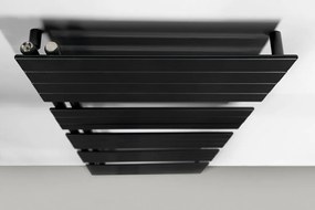 Aqualine Mili radiator mat zwart 60x151cm 775W