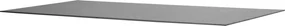 4 Seasons Outdoor | Rivoli 4SO slimtop light mid grey 8 mm Tuintafel antraciet weerbestendig