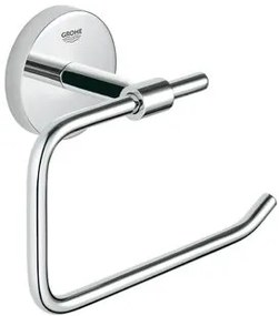 Grohe Bau Cosmopolitan closetrolhouder z. klep chroom