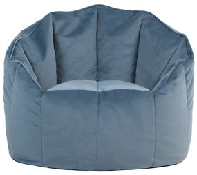 Sirena Zitzak Stoel Velvet - Lichtblauw