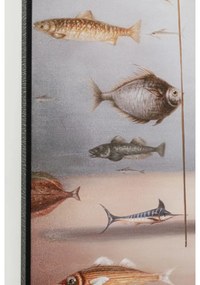 Kare Design Cloud Fisherman Boat Schilderij Vissersboot