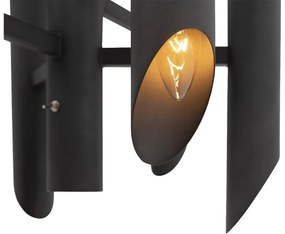 Goossens Excellent Hanglamp Liando, Hanglamp rond met 12 lichtpunten + led onderspot