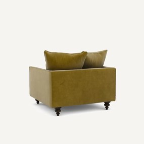 Fauteuil fluweel, Lazare