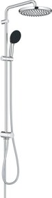 Grohe QuickFix Vitalio Start 250 glijstangset met regendouche en 3 straalsoorten chroom