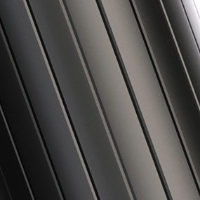 Brauer Stripe opbouw fonteinkraan met gebogen uitloop zwart mat