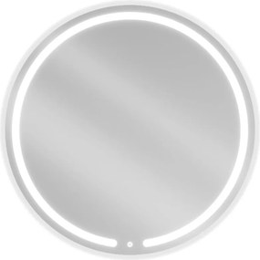 Mexen Rose verlicht badkamer spiegel, rond 90 cm, LED 6000K, anti-condens - 9810-090-090-611-00
