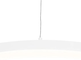 Design hanglamp wit 60 cm incl. LED 3-staps dimbaar - Anello Modern rond Binnenverlichting Lamp