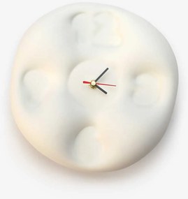Design Klok - Teun Zwets - Bubble Clock Wit