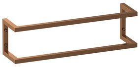 Brauer handdoekrek 60cm koper geborsteld PVD