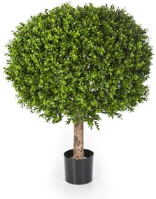 Buxus bol op stam kunstplant - 100 cm