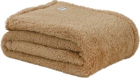 Teddy Fleece Deken - Ultrazacht - 130x170 - beige