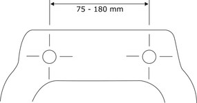 Wenko Habos Easy-Close toiletzitting wit