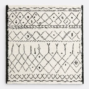 Vloerkleed in Berber stijl, vierkante vorm, Afaw