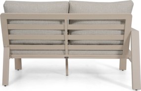 Hoek loungeset 6 personen Aluminium Zand/Beige  Lifestyle Garden Furniture Melone