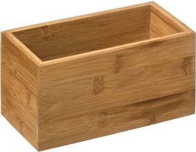 5Five Bewaarbak Vierkant S - Bamboe Opbergdoos - 18x9x9,5 cm