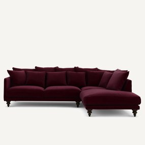 Fluwelen hoekbank, LAZARE