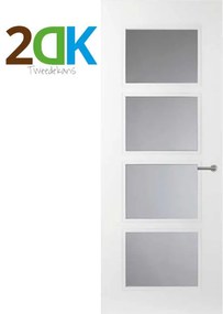 Tweedekans - Binnendeur - Elite - AE34 - Opdek - Links - 93x231,5 cm - Afgelakt