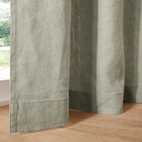 Linnen gordijn met oogjes, Elba