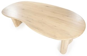 Eleonora Josh Eiken Eettafel Organisch Naturel 250 Cm - 250 X 110cm.
