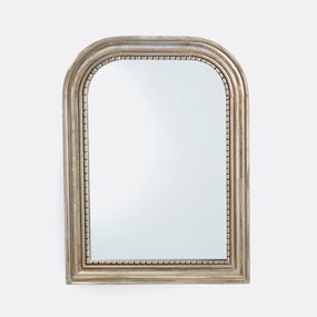 Spiegel in massief mangohout 45x60 cm, Afsan