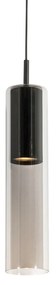 Moderne hanglamp zwart voor railsysteem 1-fase - Iconic Lloyd Modern GU10 Binnenverlichting Lamp