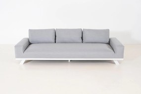 Flow. Easey 3-zits loungebank lead chiné All Weather loungeset  Sunbrella Loungebank Stoel-bank loungeset outdoor textiel - weerbestendig