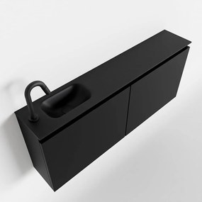 Mondiaz Ture 120cm toiletmeubel urban met wastafel urban links 1 kraangat