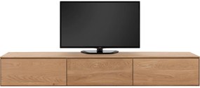 Goossens Excellent Tv Meubel Vic, 3 kleppen met kabeldoorvoer in bovenblad