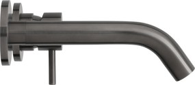 Saqu Eurotrend 2-gats inbouw wastafelmengkraan inclusief inbouwdeel gunmetal