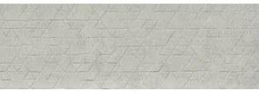 Baldocer Ceramica Arkety wandtegel - 30x90cm - 7.5mm - Rechthoek - gerectificeerd - Betonlook - Indus grey mat SW07310868-3