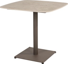 Vermont dining tuintafel 75xH75 cm ceramic terre 4 Seasons Outdoor