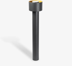 Leeds Tuinlamp Antraciet 65cm Tuinverlichting Antraciet Geïntegreerde LED