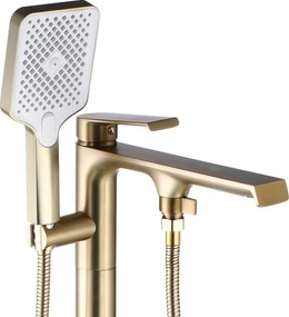 Vloeren badmengkraan Rea Hass Gold Brush