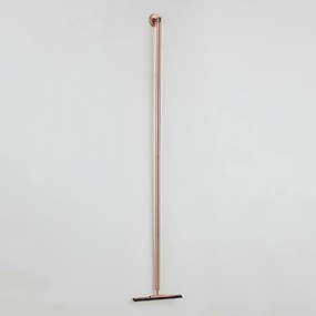 Saniclear Copper vloerwisser 125cm geborsteld koper