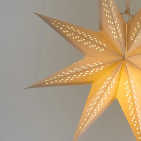Lichtgevende ster om op te hangen, diameter 38 cm, Caspar