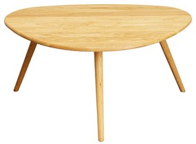 Kare Design Vigo Eiken Salontafel Organisch - 90 X 62cm.