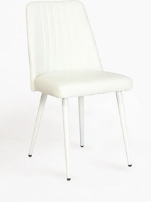 Set 4 Betros Kunstlederen Stoelen