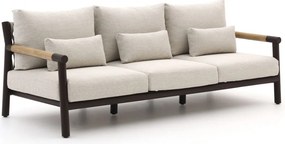 + 10% kassakorting | Loungebank Tuin Zavelli | Aluminium | 3 personen | Tuinbank Beige | 237cm | Incl. kussens | Kees Smit Tuinmeubelen