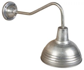 Industriële wandlamp antiek zink - Tay Industriele / Industrie / Industrial, Landelijk E27 rond Binnenverlichting Lamp