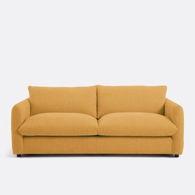 2-, 3-, 4-zits slaapbank.Yde fluweel met reliëf