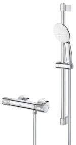 GROHE Grohtherm 1000 Performance Comfortset - HOH=15cm - met koppeling - 60cm - chroom 34834001