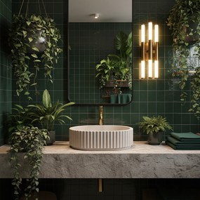 Opzetwastafel Rea Margaret Beige