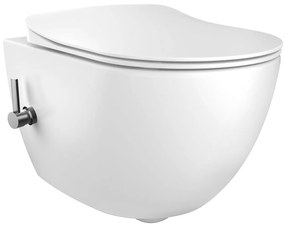 SaniGoods Bidet toilet met warm en koudwater sproeier randloos zonder zitting